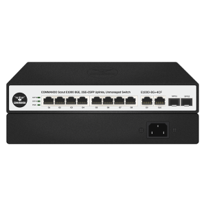 SWITCH COMMANDO SCOUT E1000 8 GE POE+ ,4GE-4SFP