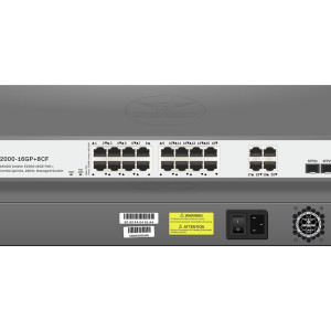 SWITCH COMMANDO MANAGEABLE E2000 16GE POE