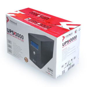 ONDULEUR Ups Premax 3000VA  avec Ecran Input-Output