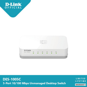 SWITCH DLINK des 5 Ports 1005C