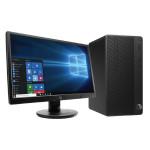 BUREAU HP 290 G4 Intel Core i510 èm Gen-4 Go Ram-1 To HDD-Lecteur DVD-Windows 10 Pro- Ecran 22" HDMI VGA FULL HD