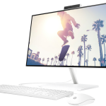 All in One HP 24 CB1026 NH Intel Core i5-12 èmè Gen-8 Go DDR4 RAM-512 Go SSD-FreeDOS-ECRAN 24 NON TACTILLE
