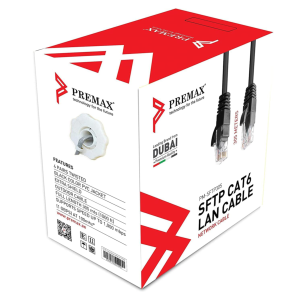 Cable reseau Premax cat 6 Pm-Sftp 305mtr ( SFTP )