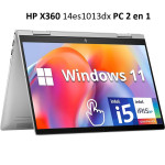Portable  HP ENVY 14" 1013 DX X360 Intel Core ULTRA 5-13ème Gen-8 GoDDR4 RAM-512 Go SSD-Ecran 14 pouces-Freedos + Licence Windows 11 Pro