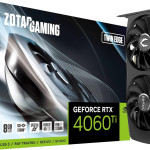 CARTE GRAPHIQUE ZOTAC PCI EXPRESS 8 Go GAMING GEFORCE TWIN EDGE RTX4060