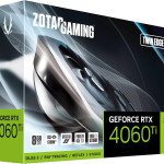 CARTE GRAPHIQUE ZOTAC PCI EXPRESS 8 Go GAMING GEFORCE TWIN EDGE RTX4060