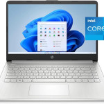 Portable HP14s DQ 5181 Intel Core i5-12ème Gen-8 Go DDR4 RAM-512  Go SSD-Windows 11 Pro-ECRAN 14 Pouces