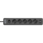 Rallonge Apc Essential Parafoudre 1 OUTLET, 2 USB PORTS BLA