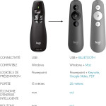 Télécommande de Présentation Logitech R400 (pointeur )
